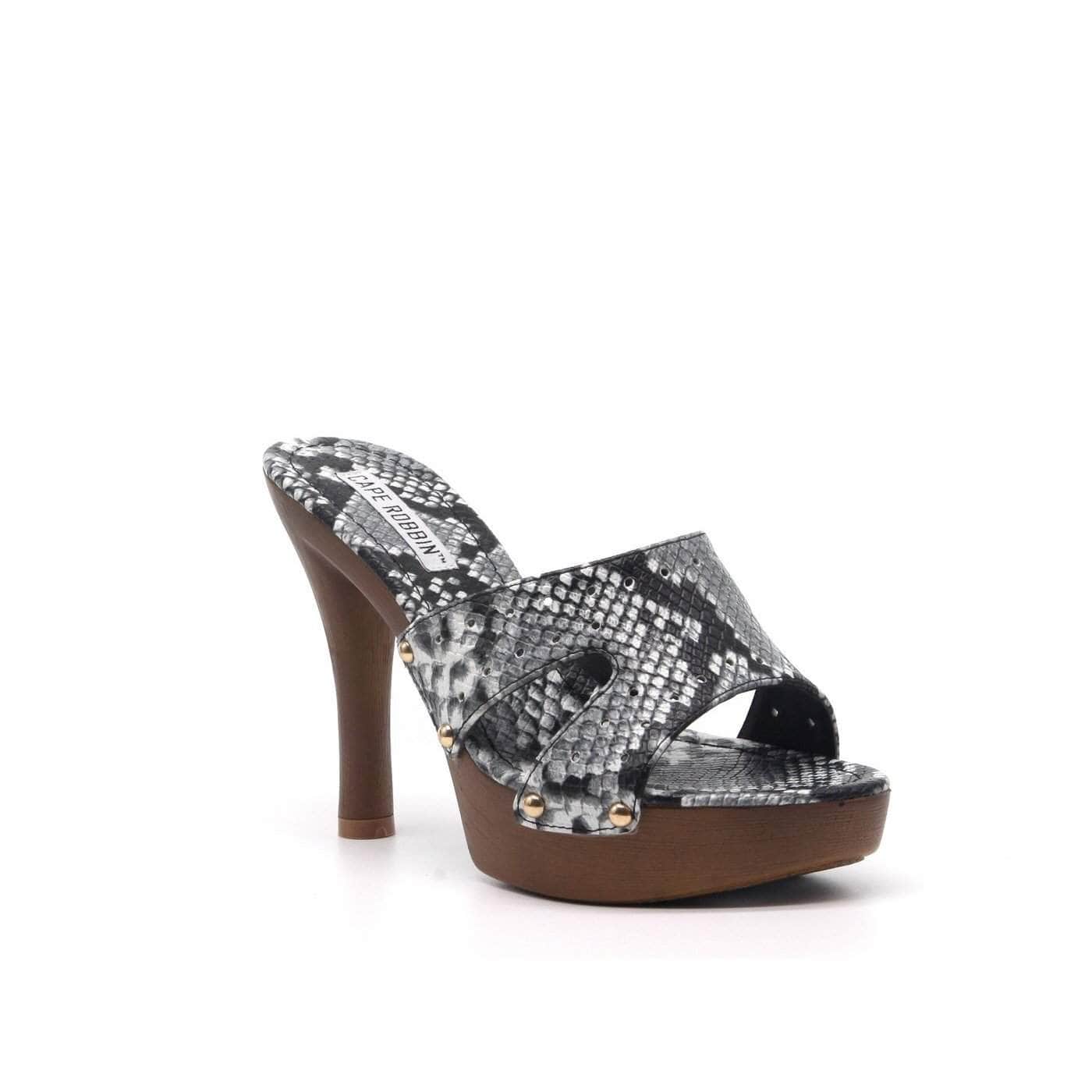 lee monet Wild Thing Mule (Snake Print)