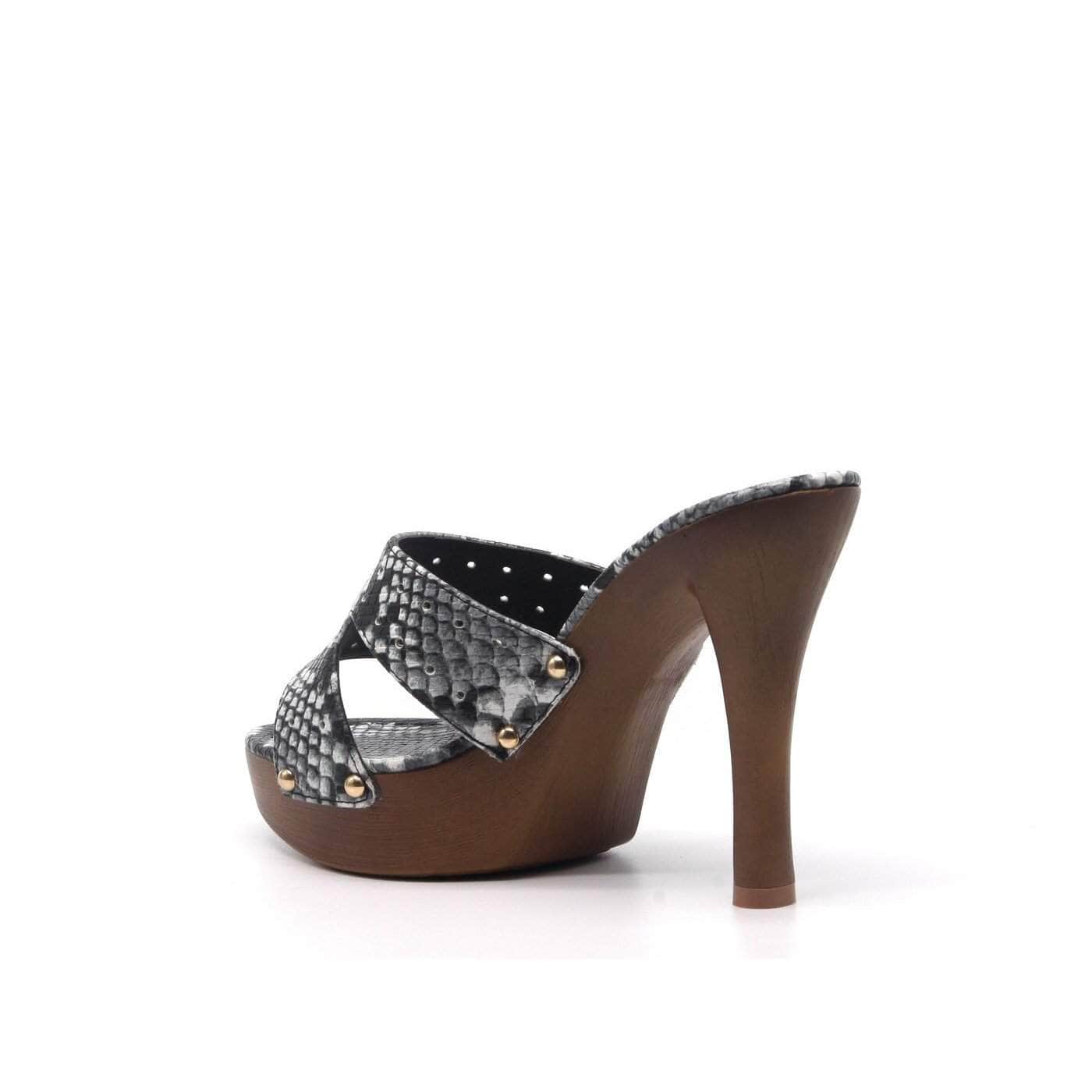 lee monet Wild Thing Mule (Snake Print)