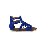 lee monet Shoes Amiya Blue Gladiator Sandal